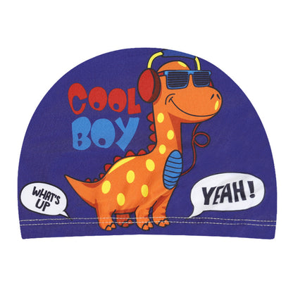 Children's swimming cap with cartoon prints