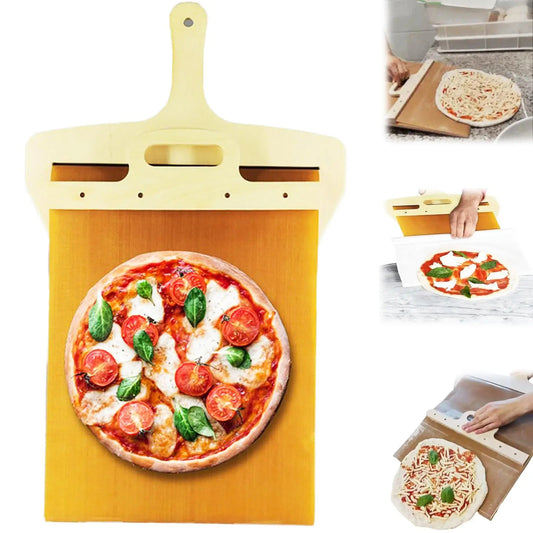 Pala deslizante para pizzas y tartas
