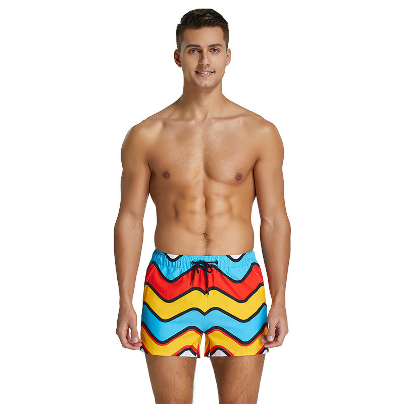 Men's surf-style swim shorts