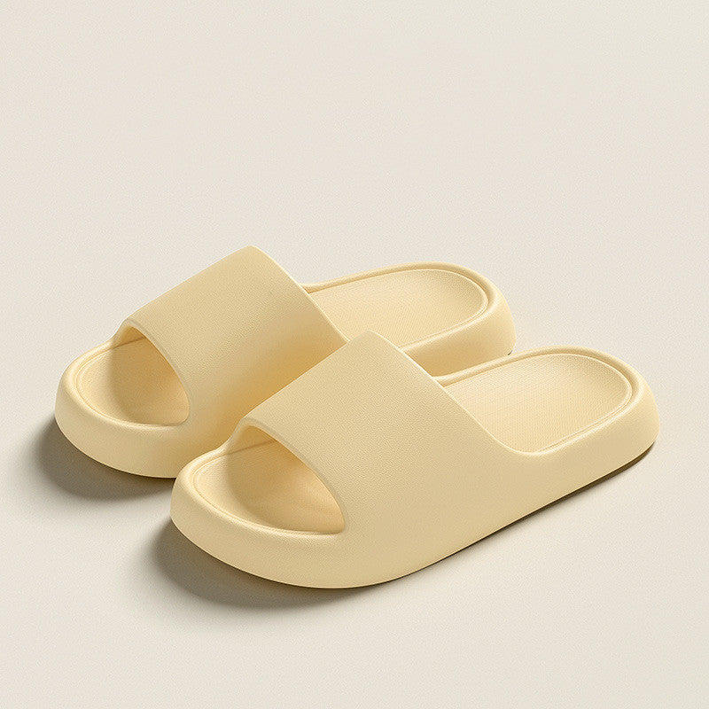 Chanclas de suela gruesa y sólida antideslizantes de verano para mujer y hombre