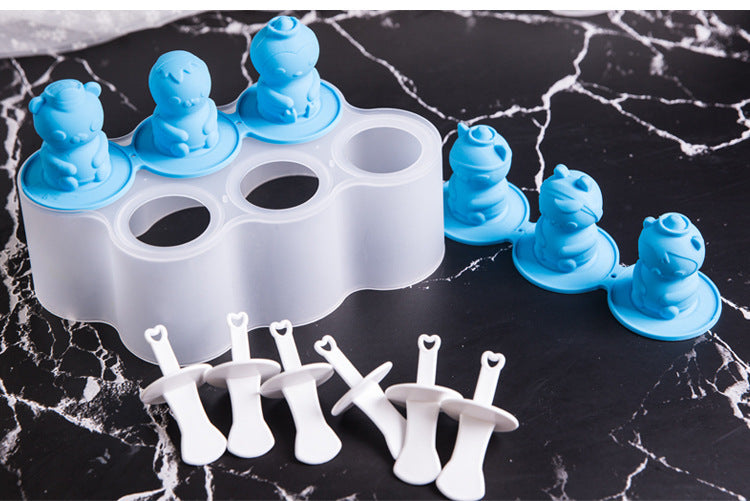 DIY silicone ice cream mold