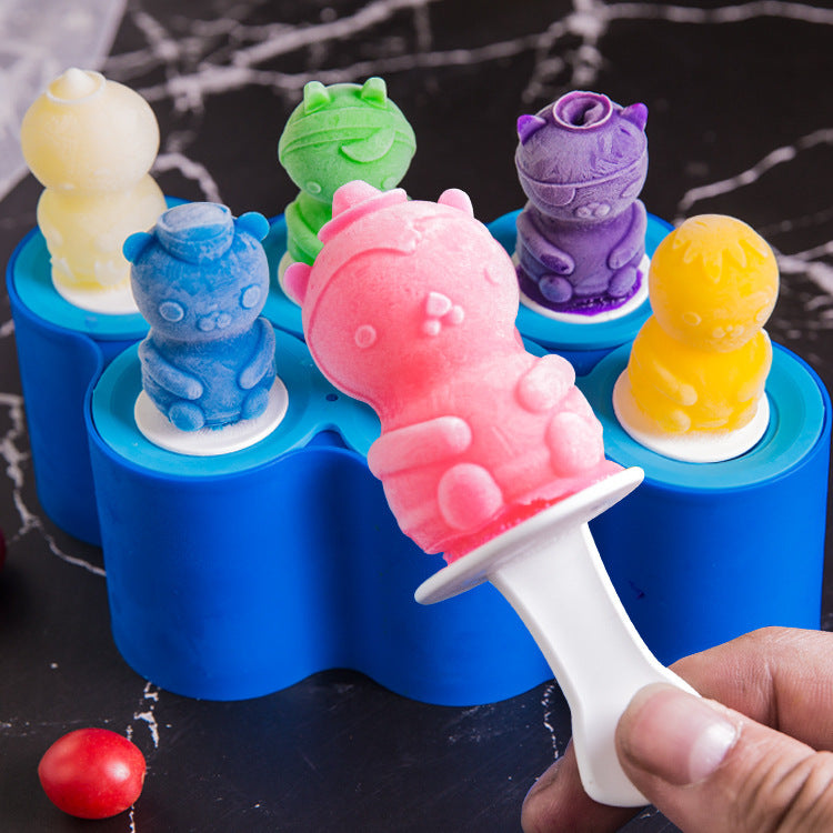 DIY silicone ice cream mold