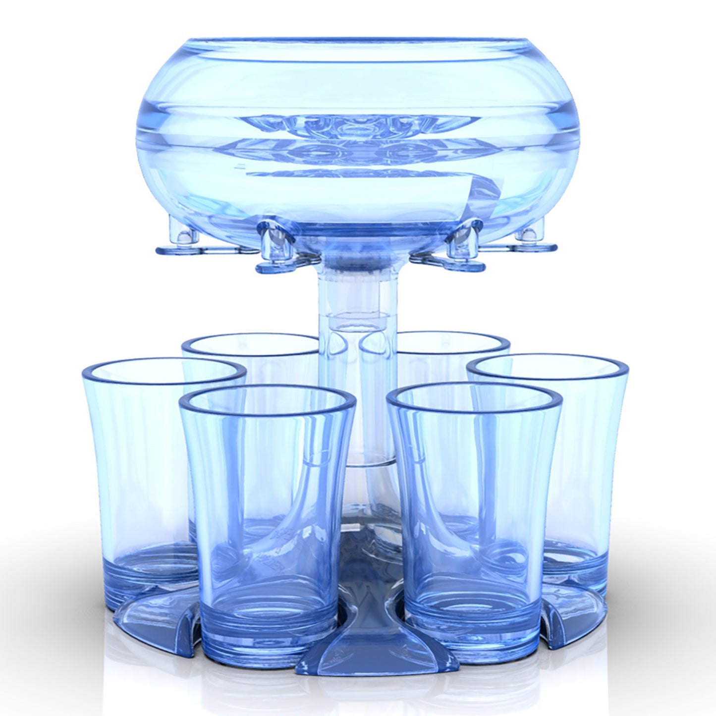 Dispensador de chupitos con 6 vasos ideal para fiestas