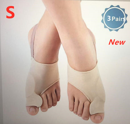 Calcetines correctores para el dedo valgo y separador de dedos. Alivio superior del dolor de juanetes