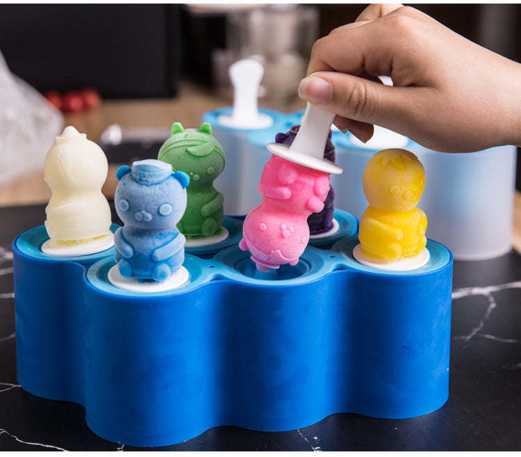DIY silicone ice cream mold