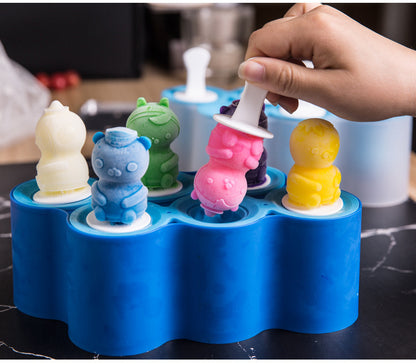 DIY silicone ice cream mold