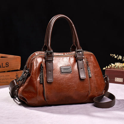 Bolsos de mano de piel para mujer
