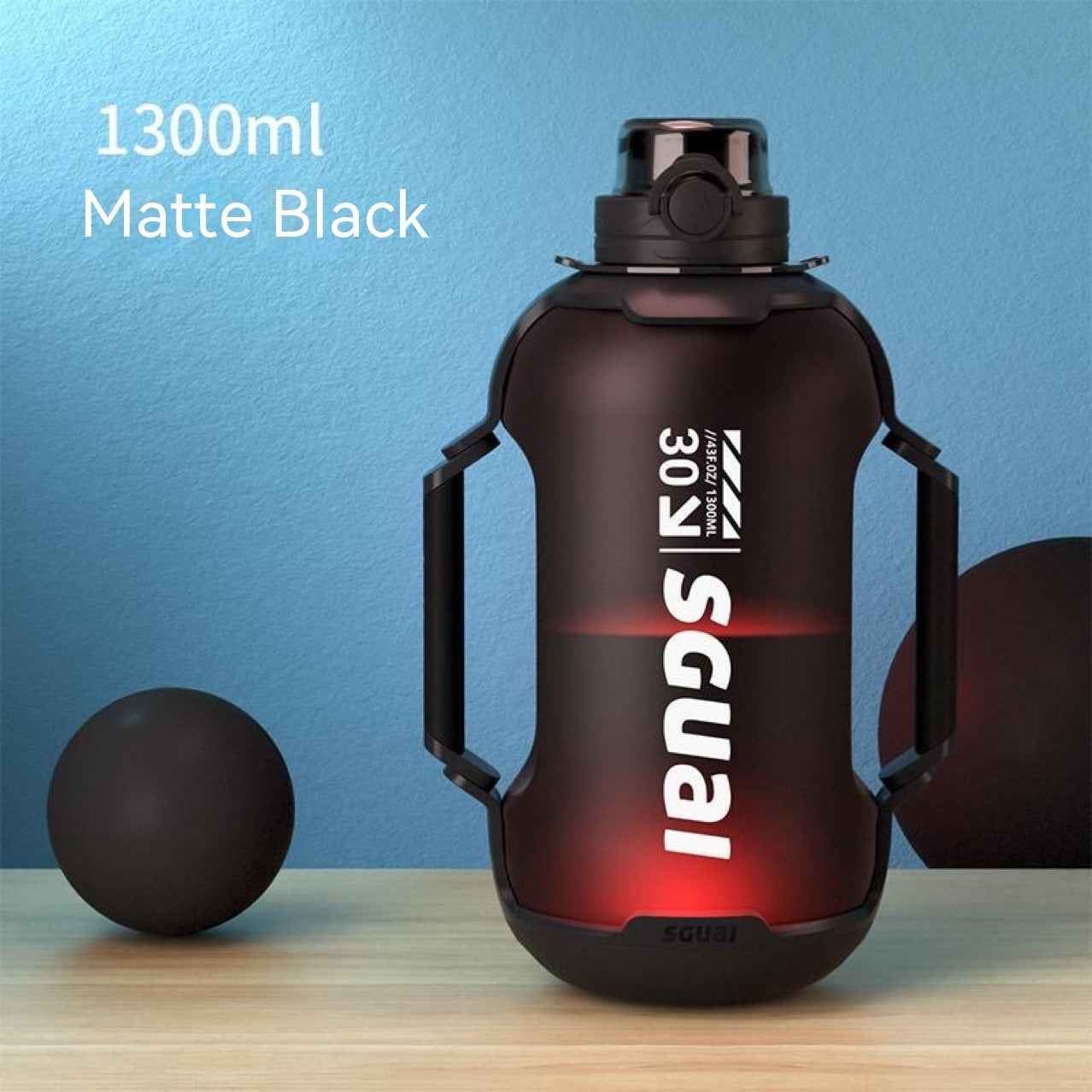 Botella deportiva inteligente T30 para fitness y deportes.
