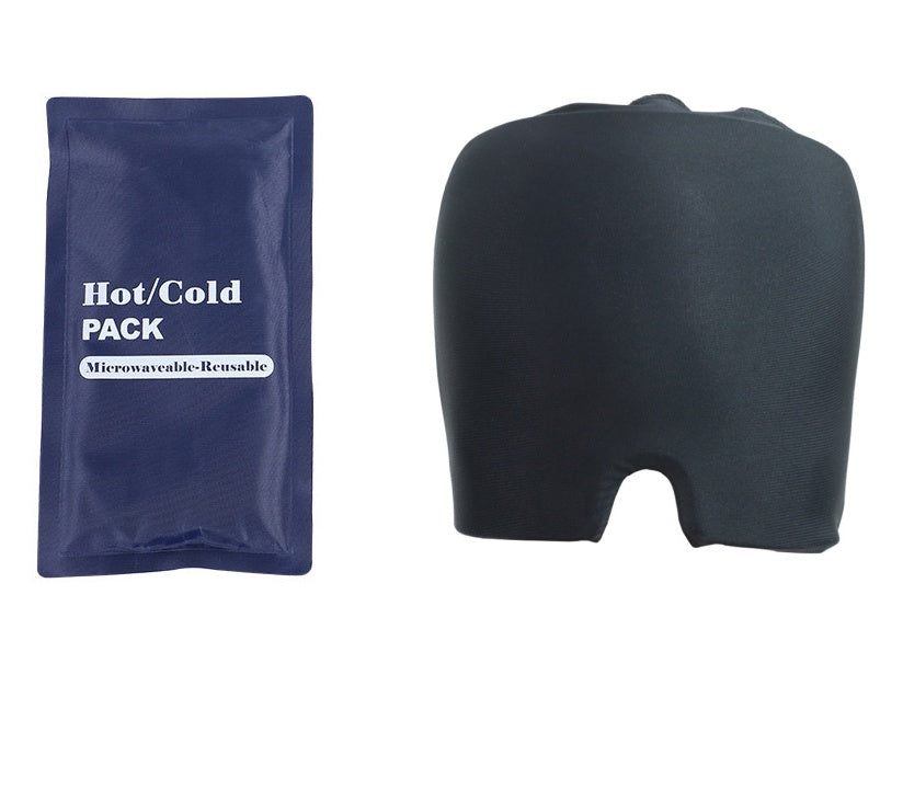 Gel compress for headache relief, cold therapy, migraine and eye mask